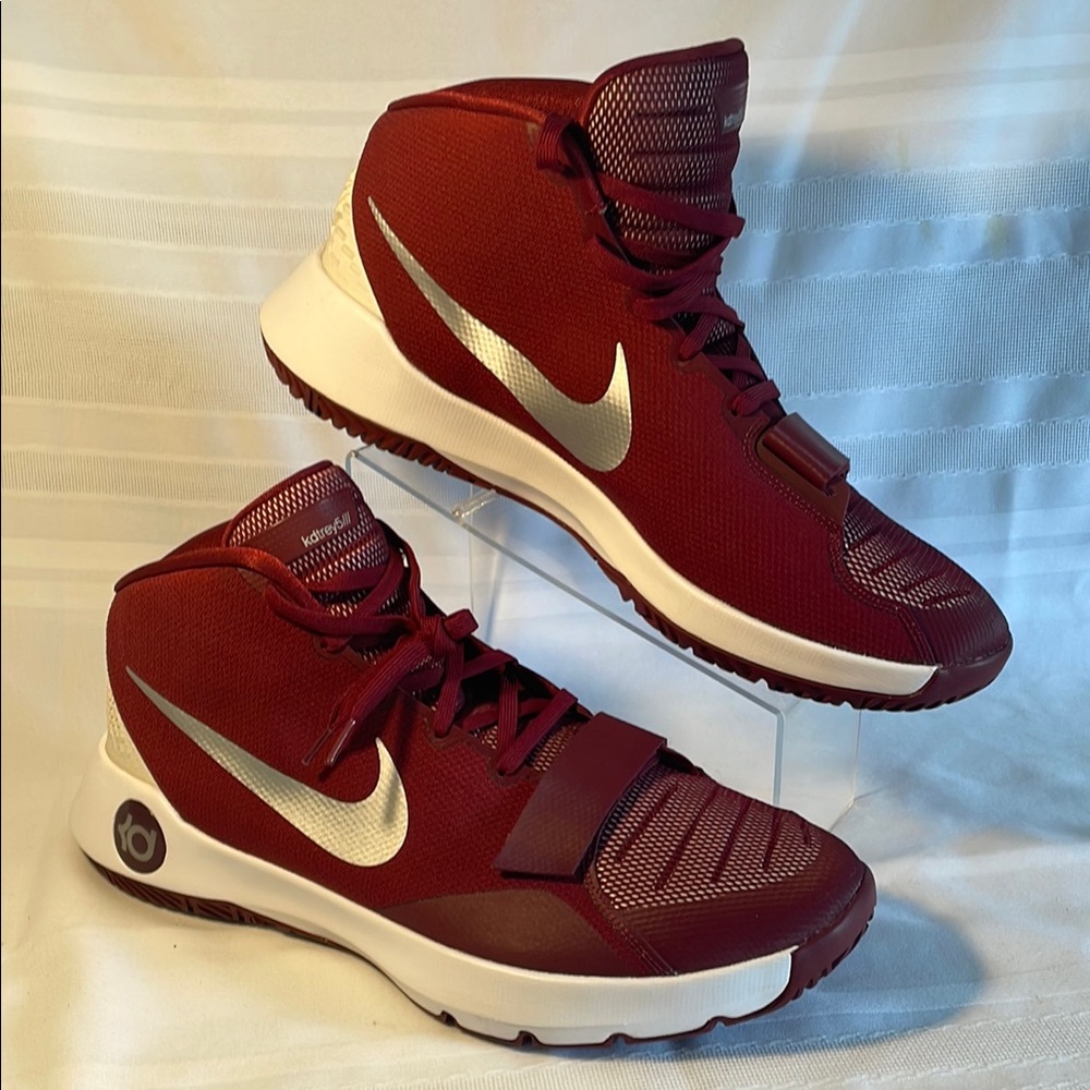 Nike  Red and White Athletic Shoes with Classic Design Sz. 17.5 New